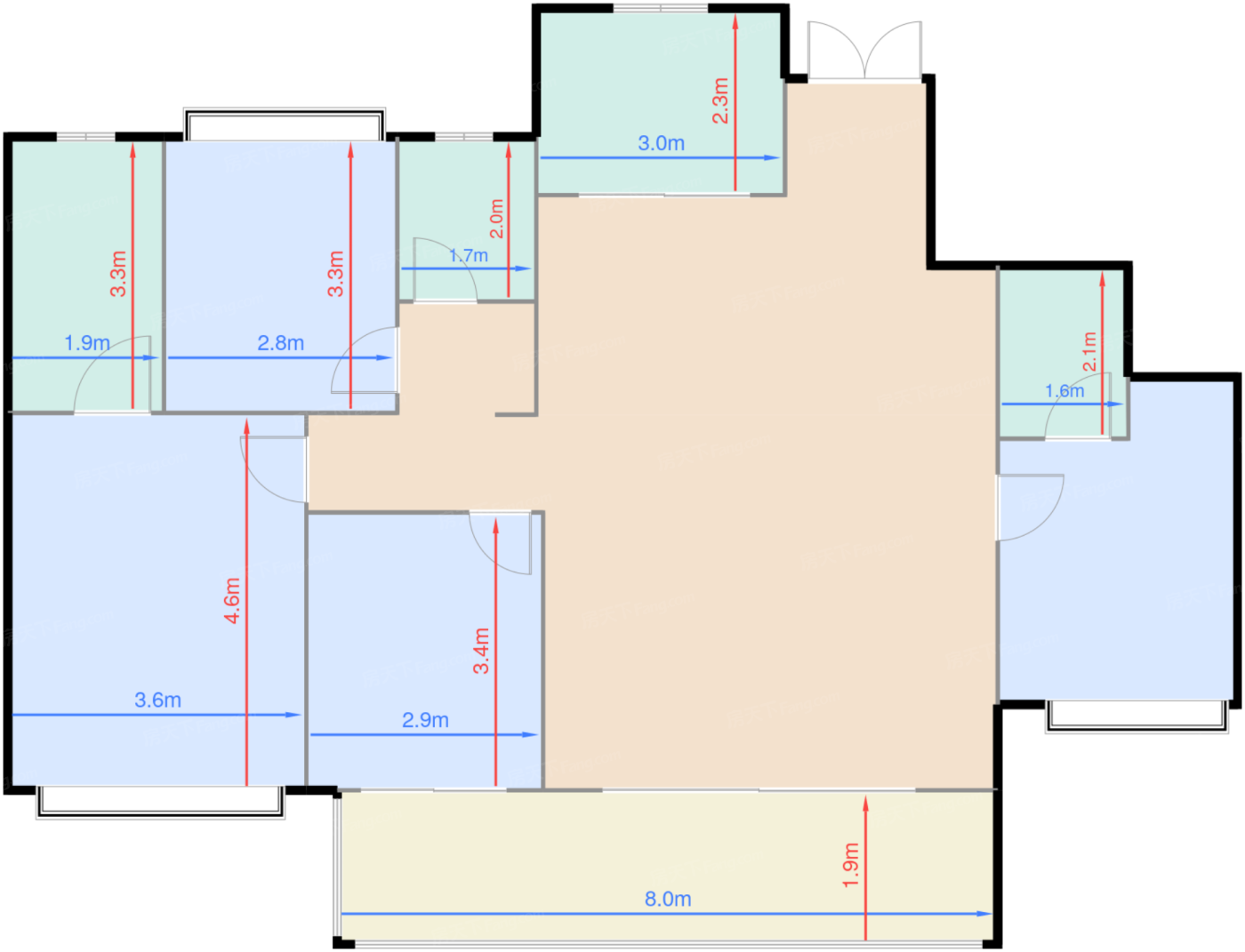 150㎡ 双中庭墅境大宅