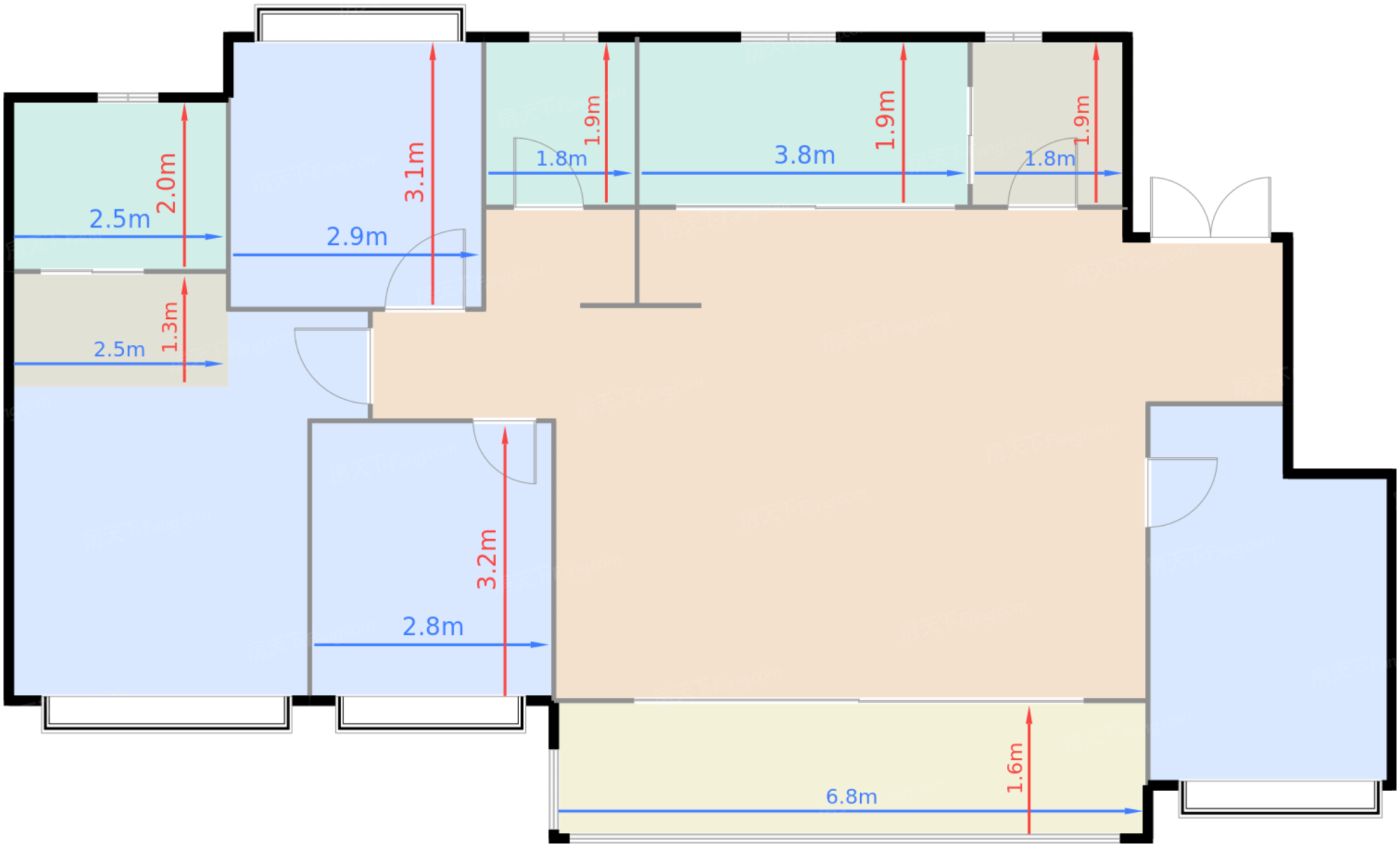 143㎡ 宽屏巨幕洋房