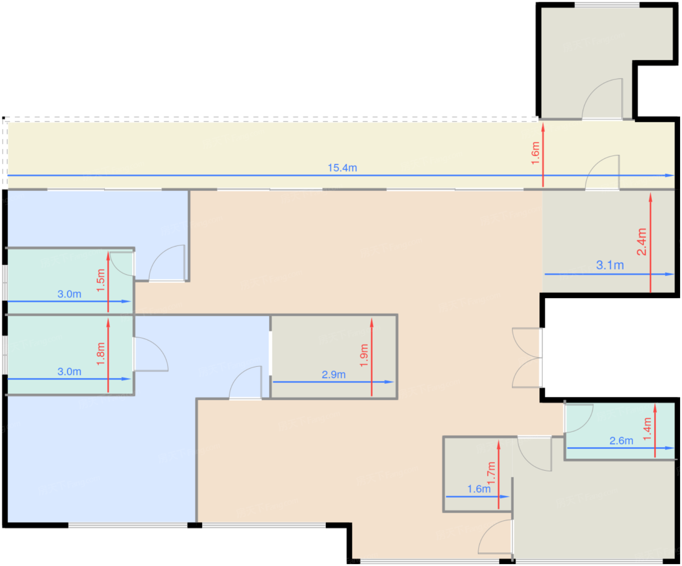B2户型揽锦天幕大平层