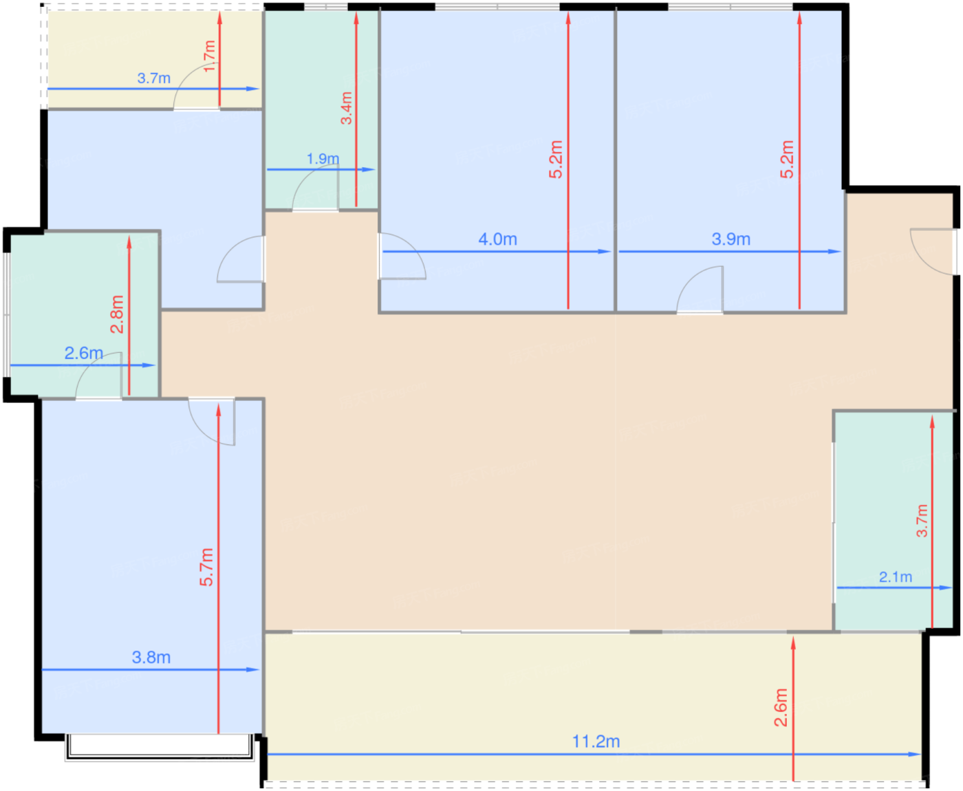 高层峯境标准户型