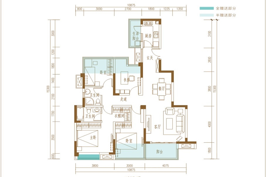 五期A2户型标准层