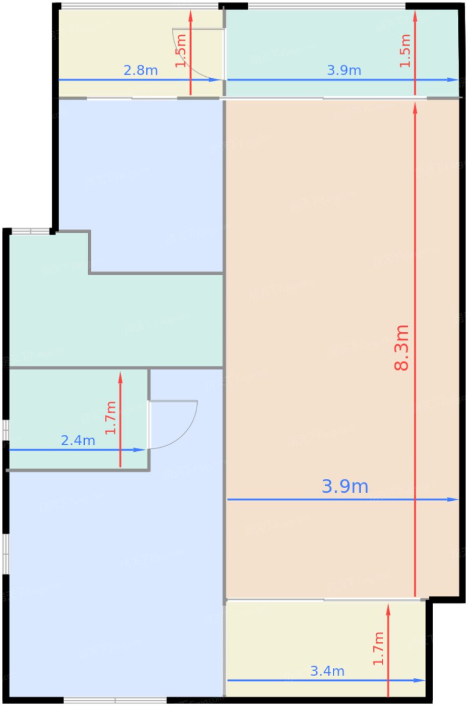 湖景叠墅E6户型
