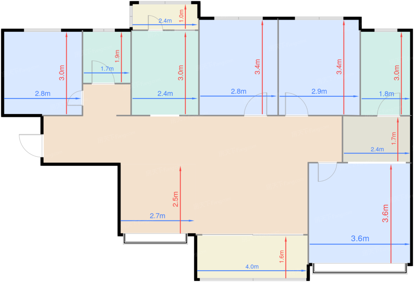 118㎡户型（B版）