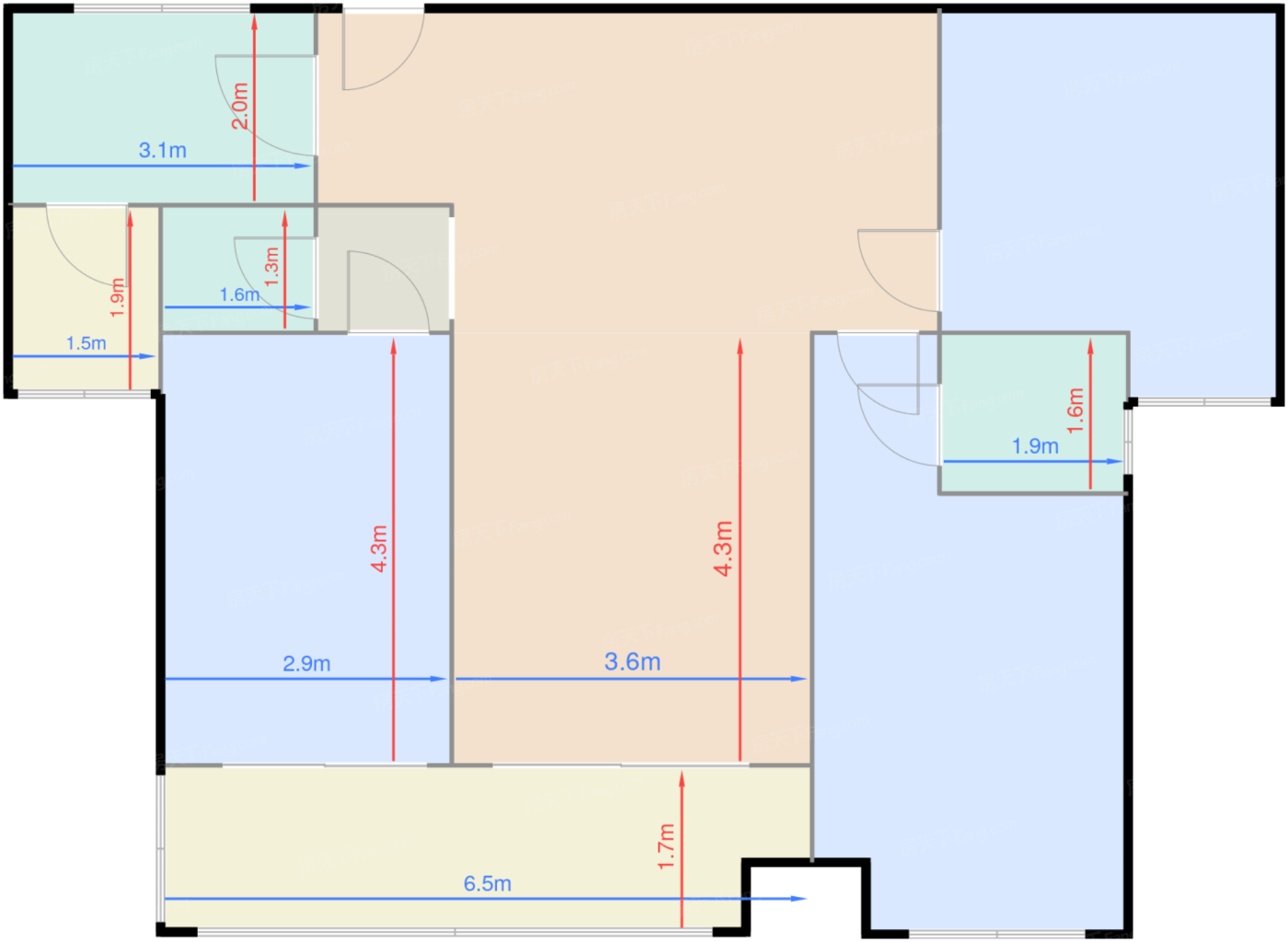 8号地块22#A1户型
