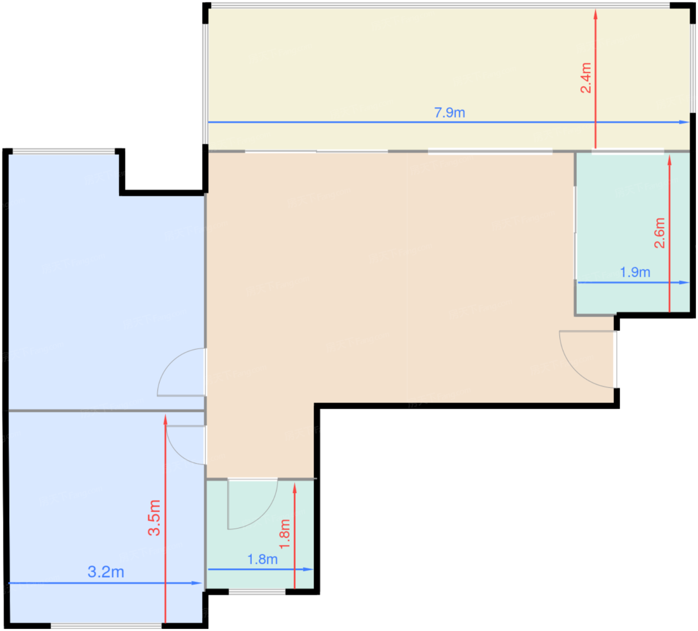 山舍别院<洋房> 户型F4
