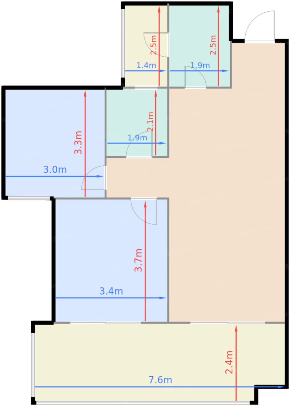 山舍别院<洋房> 户型F8