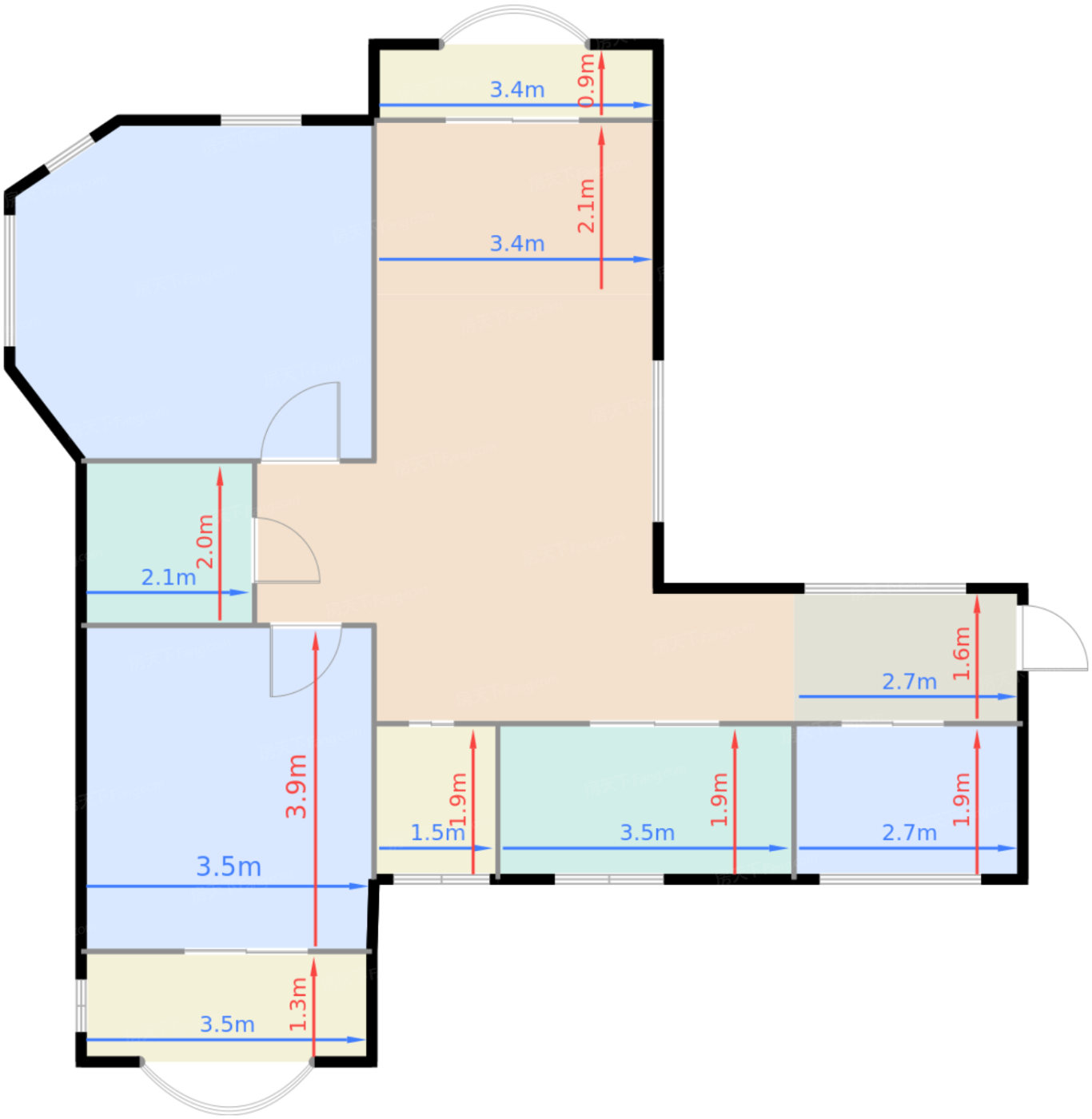 一期3、23号楼A2户型