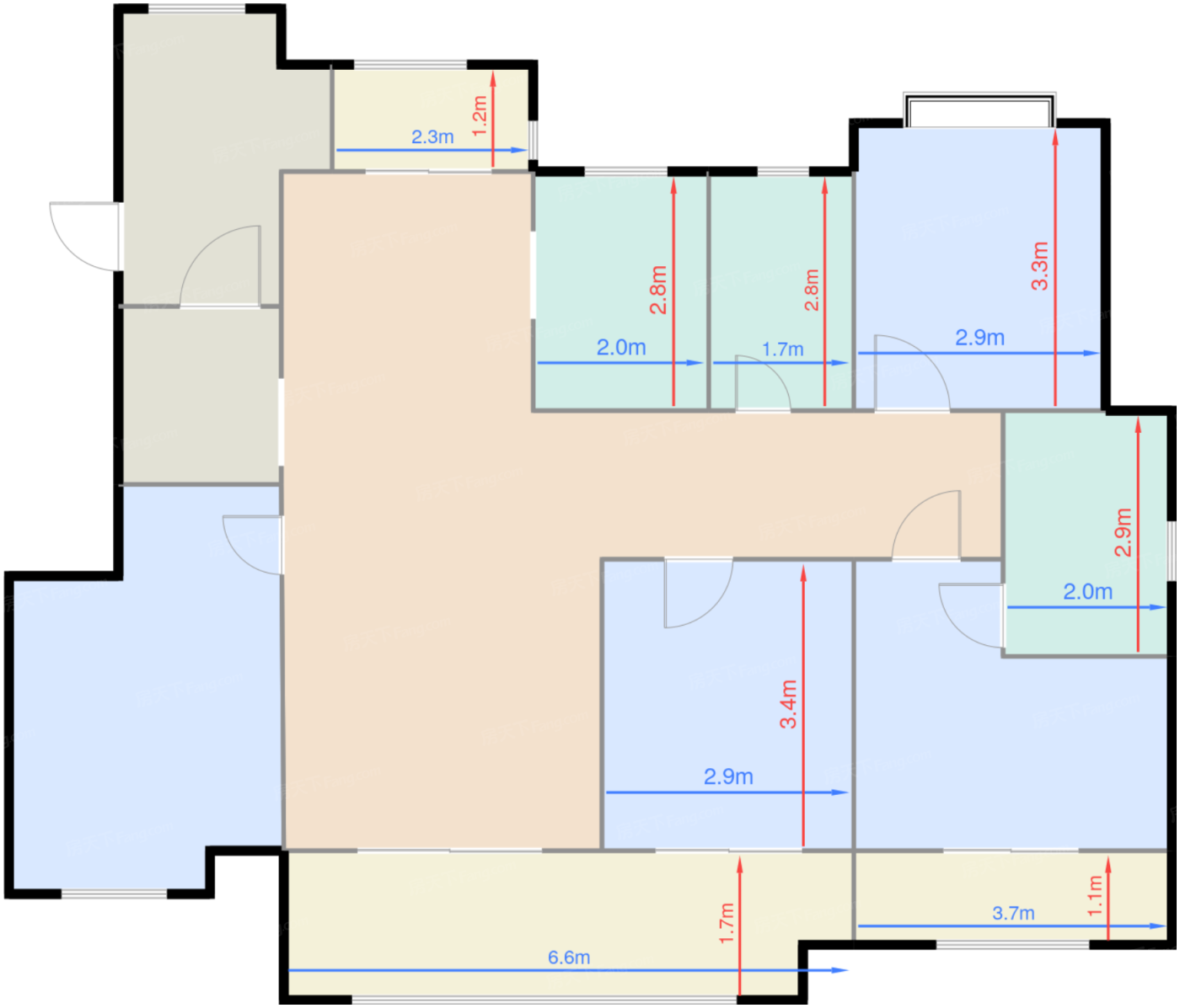 一期一批次洋房D1户型