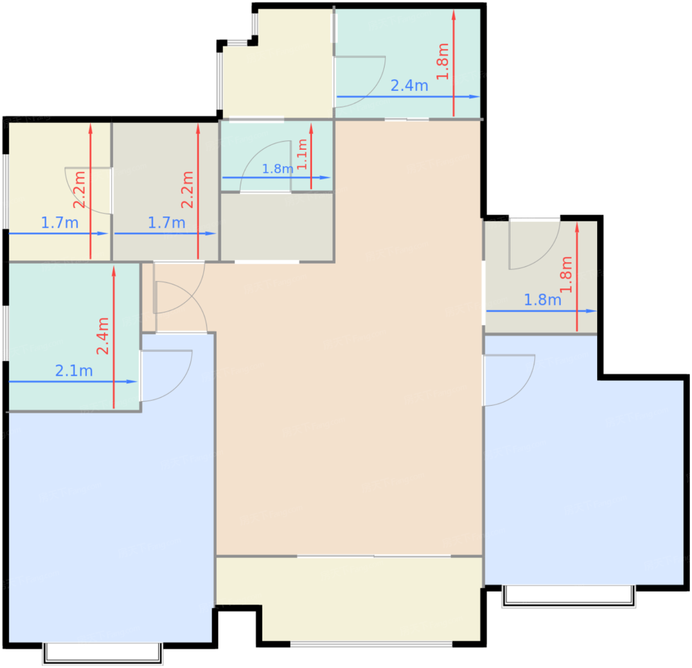 一期一批次洋房E1户型