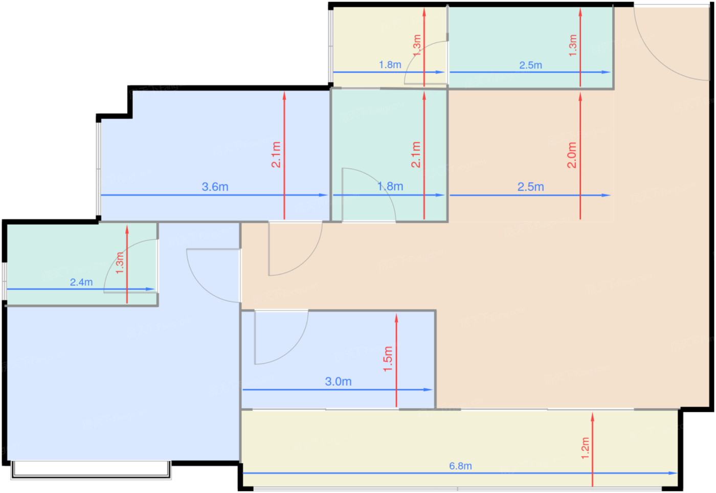 一期一批次C2户型标准层