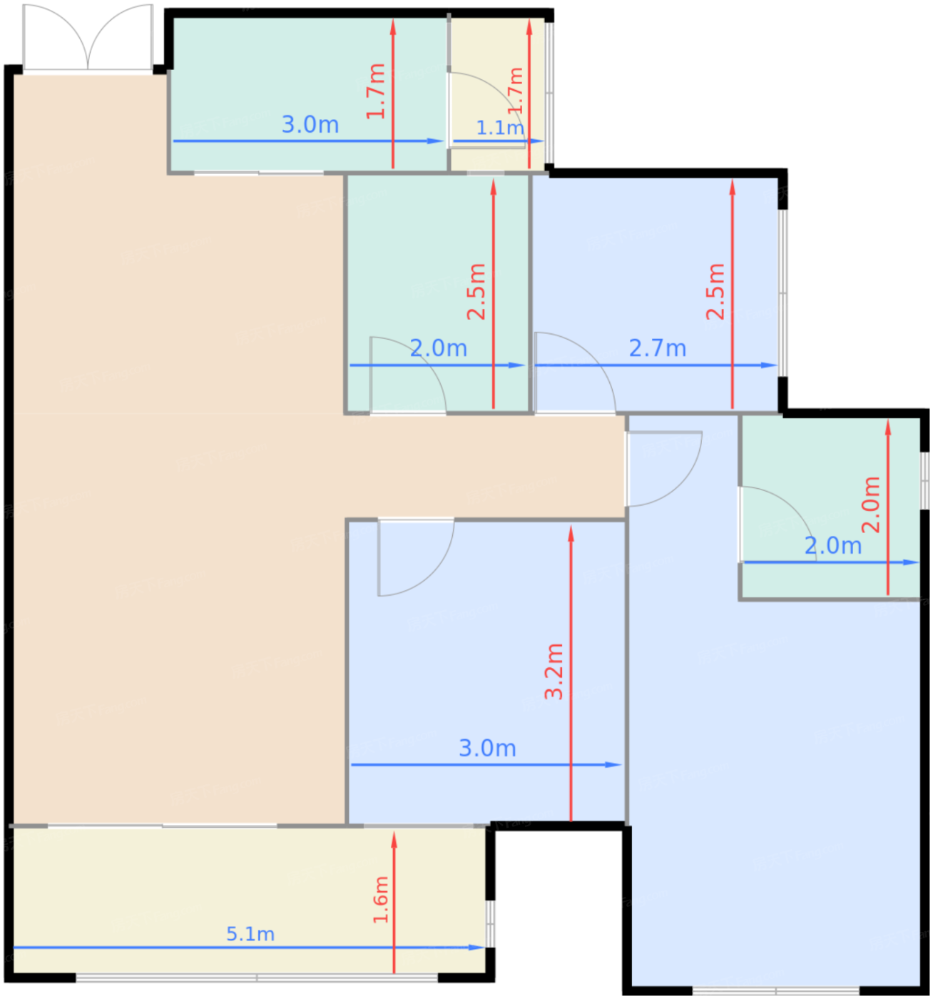 牛津公馆C1户型