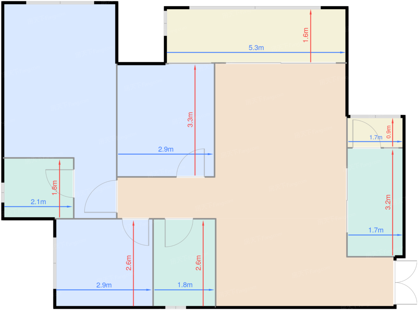 牛津公馆B1户型