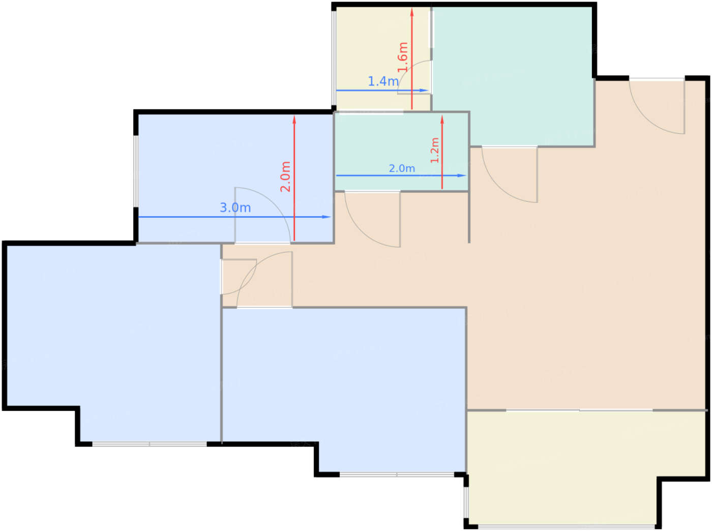 一期一批次A2户型标准层