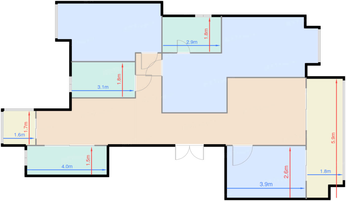 一期一批次E2户型标准层
