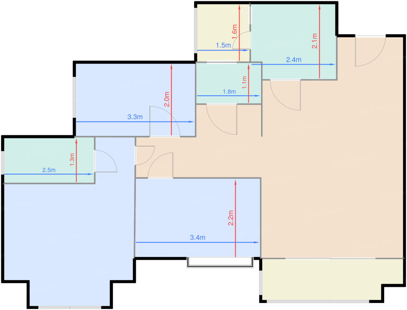 一期一批次C2户型标准层