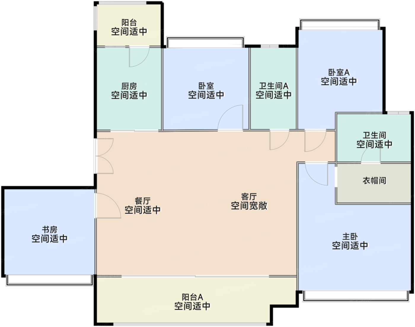 2期洋房户型-E2户型