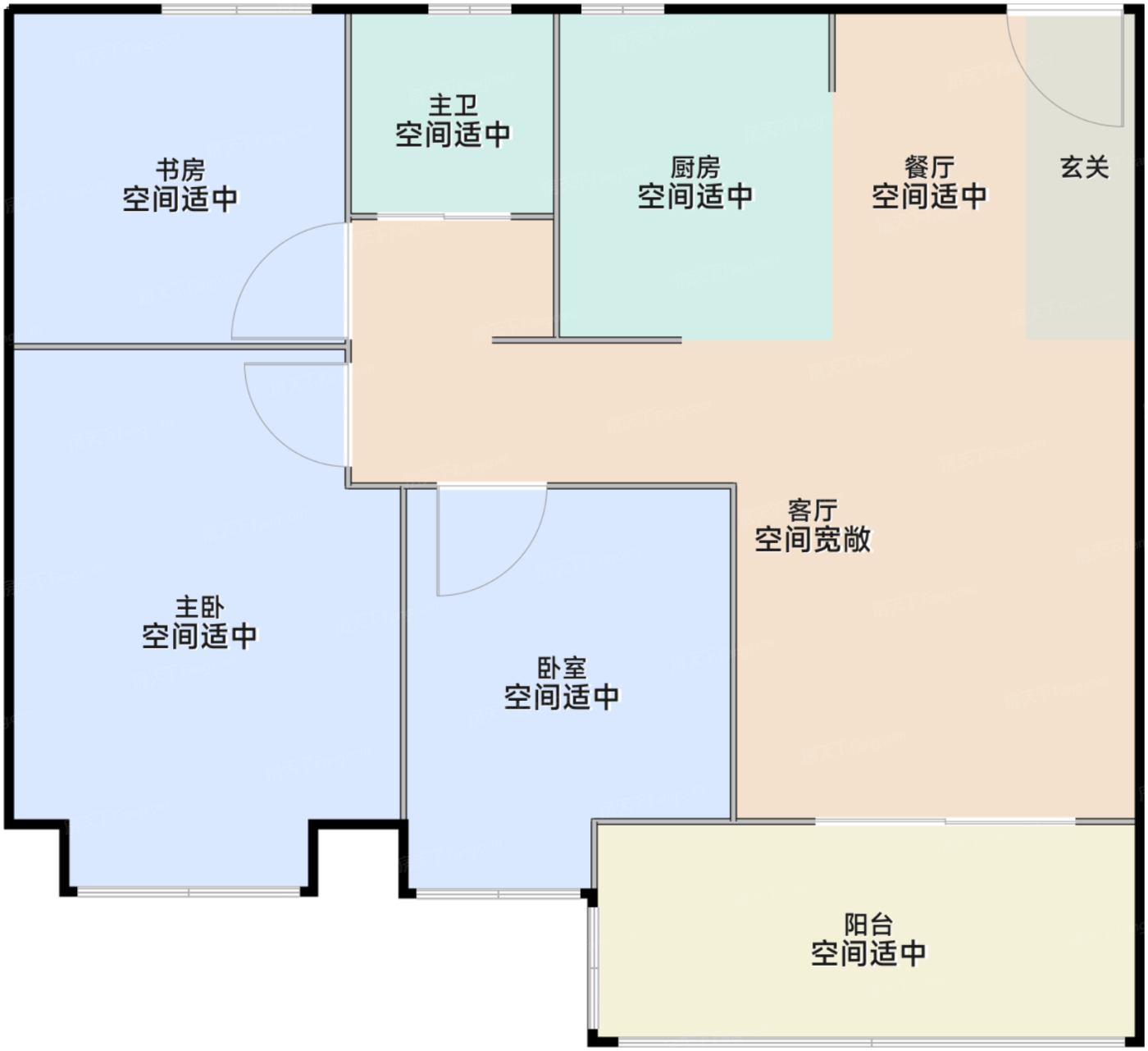 光合跃城A1’户型