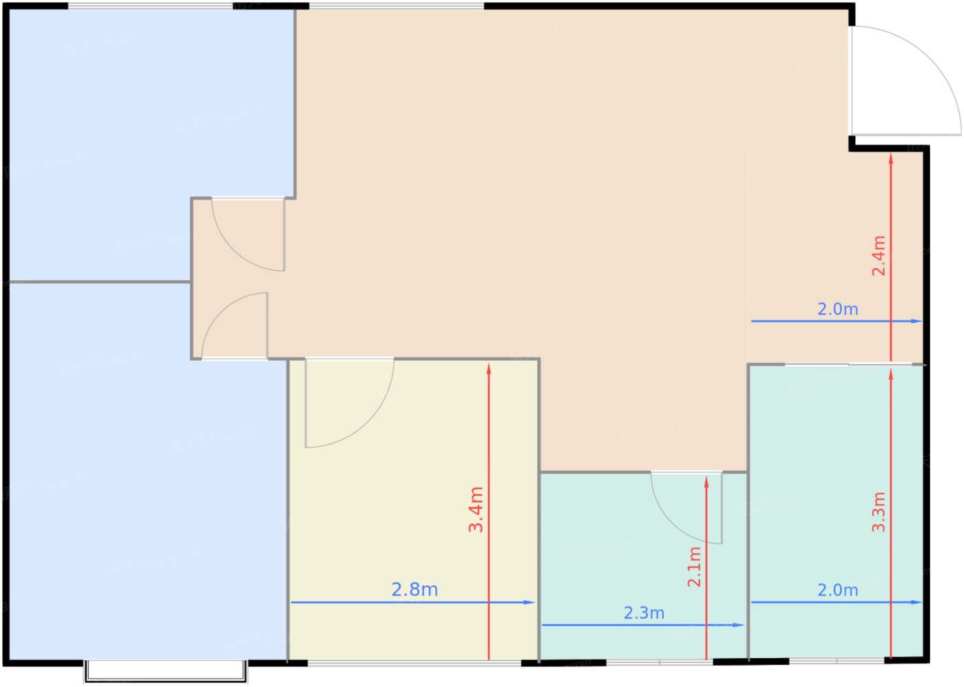 五期75、76栋5号房