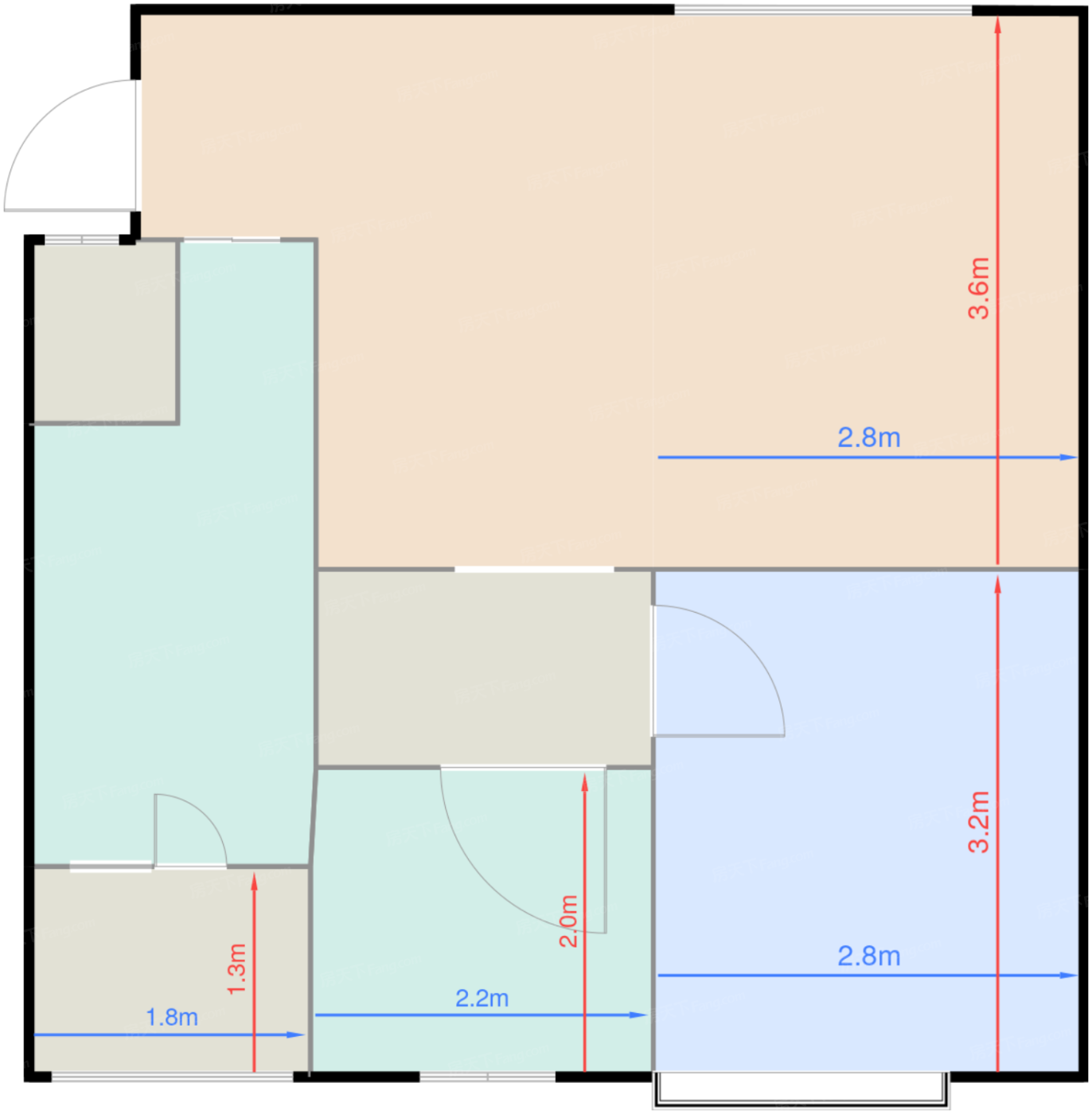 五期75、76栋2号房