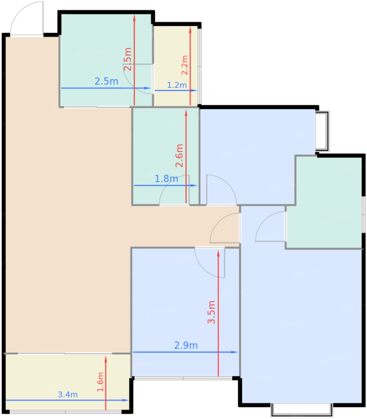 雅光99.93㎡户型