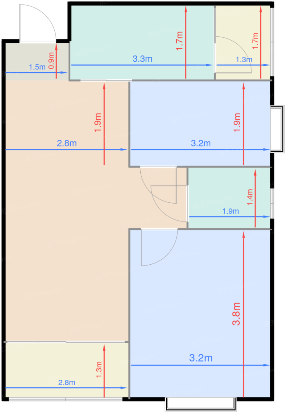 辰光81.19㎡户型