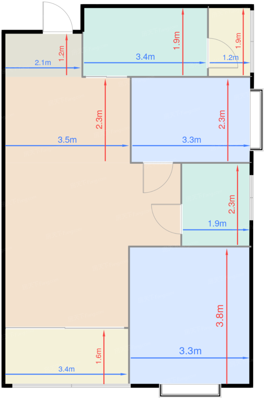 辰光81.26㎡户型
