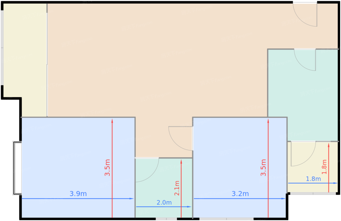 16栋标准层E4户型