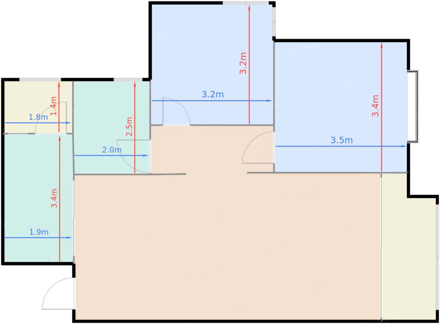 16栋标准层E3户型
