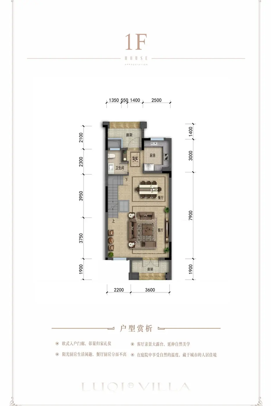 联排别墅A6户型