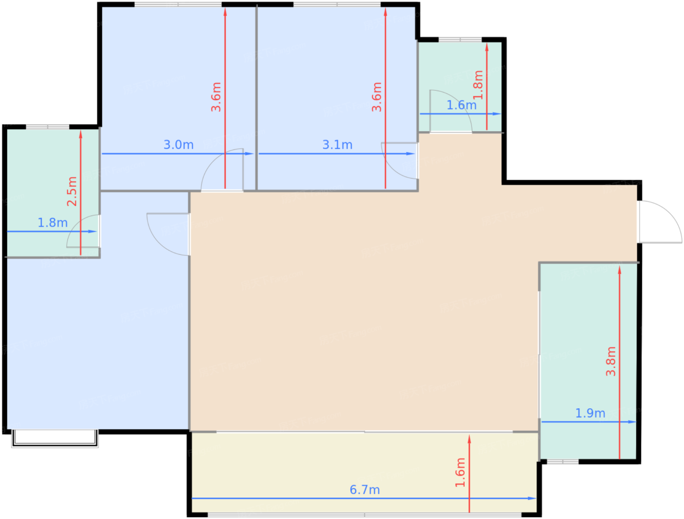 A2户型111㎡无界·宽境平墅