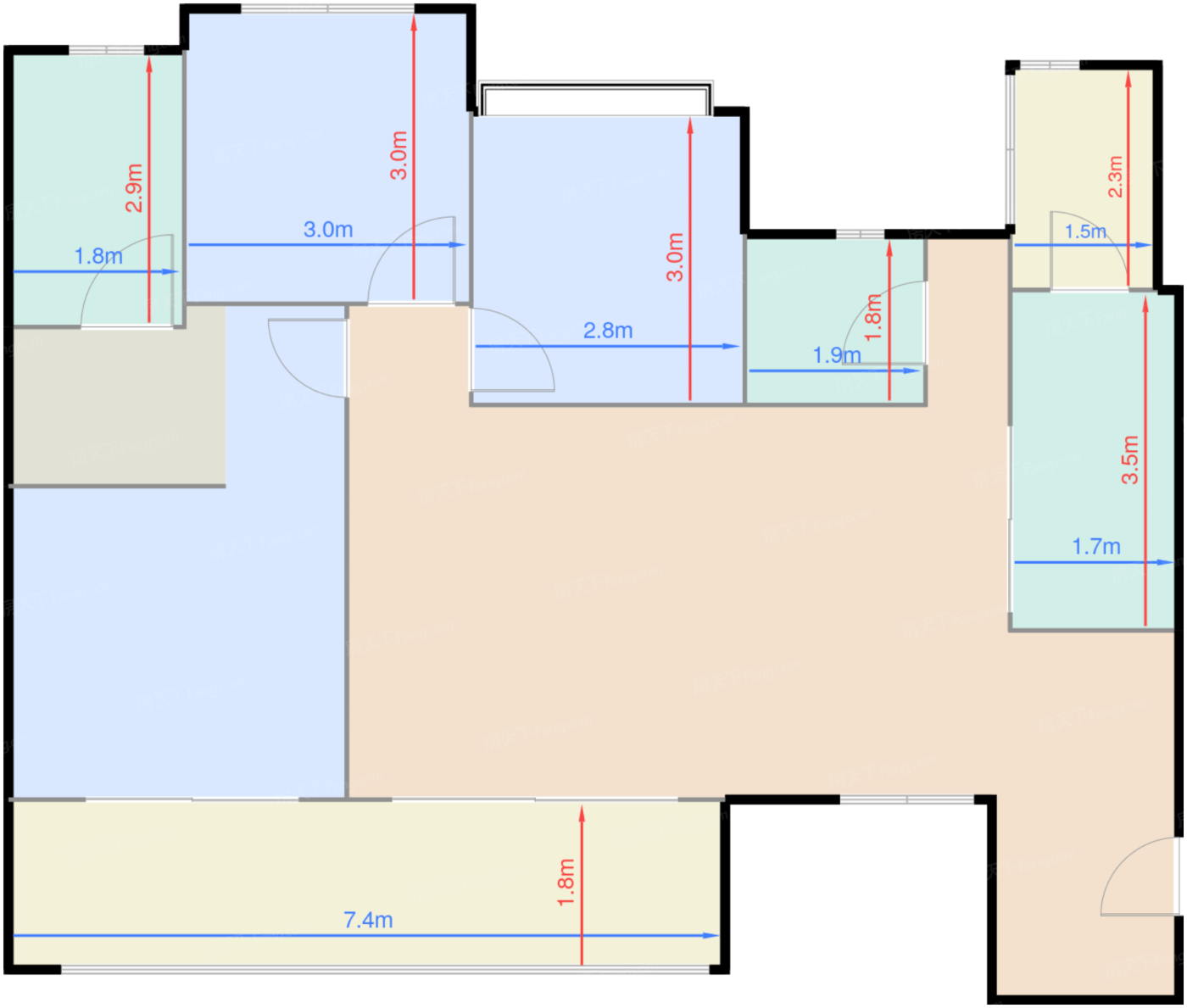 63/64栋1单元05户型