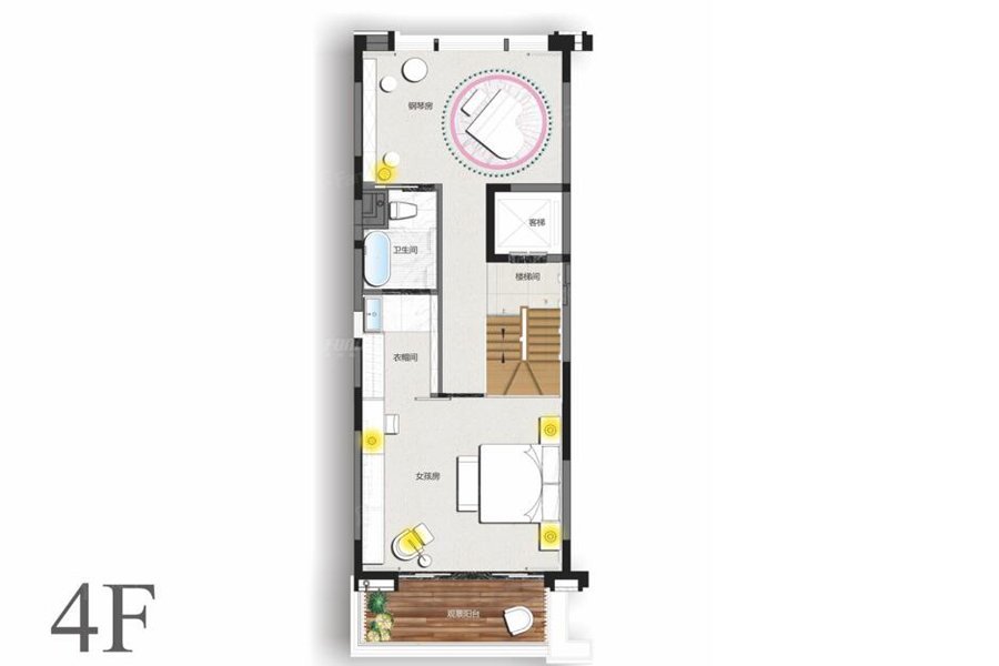 二期联排240平户型