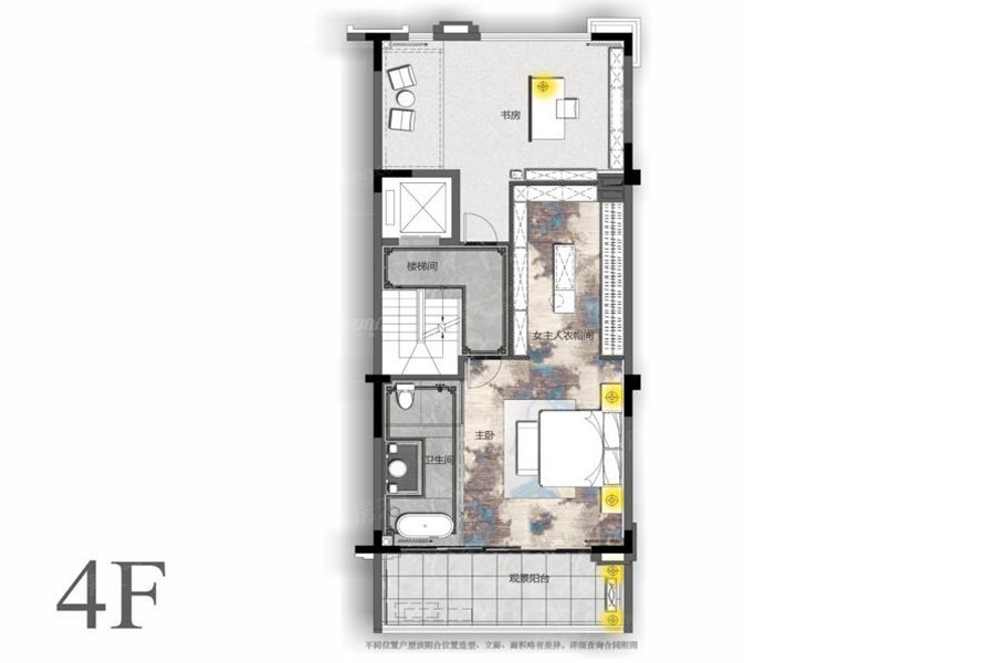 二期联排280平户型