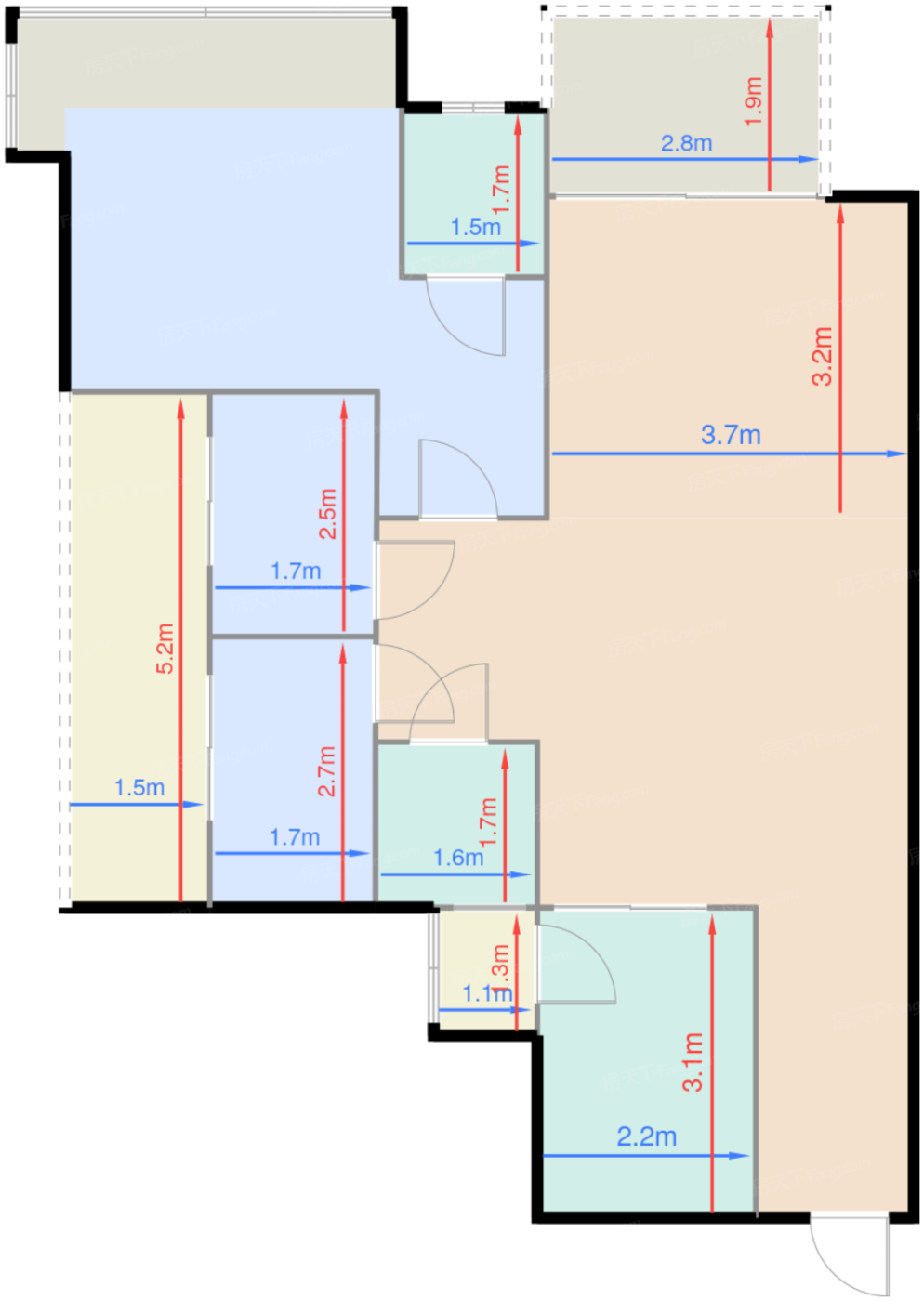 3#地块33号楼A户型