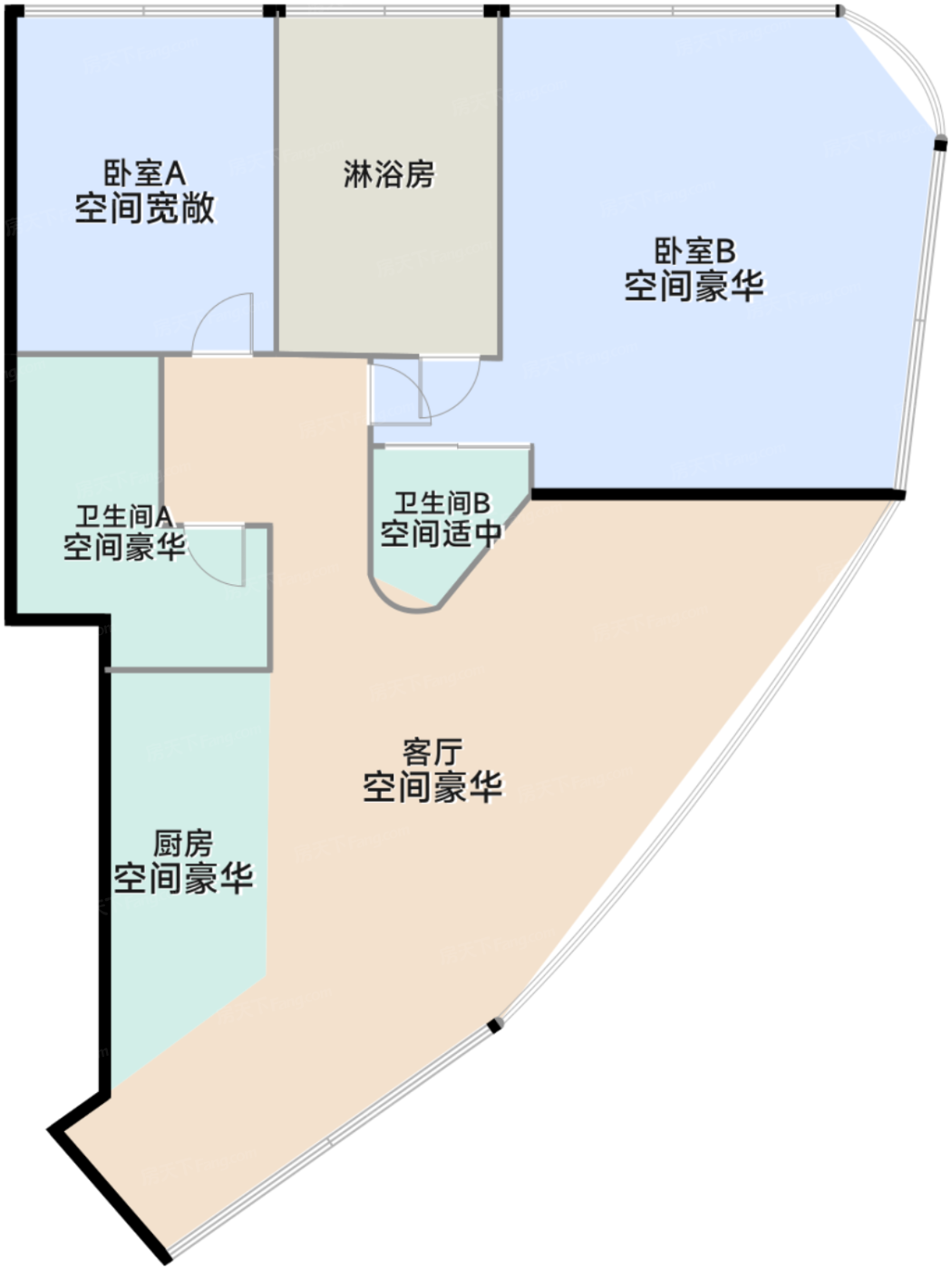 五十二层 5207 183平米