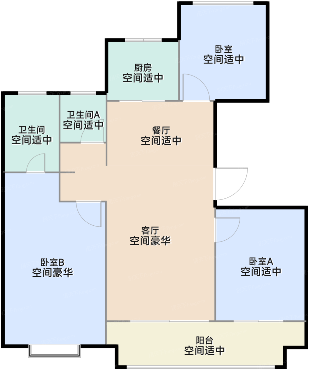一期2号楼C户型