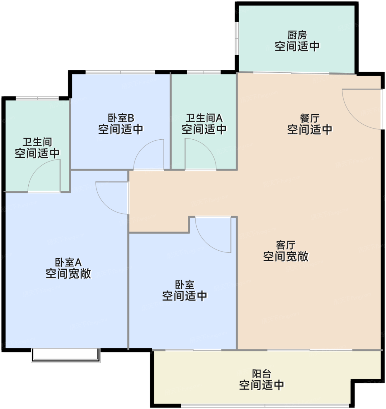 一期4号楼B户型