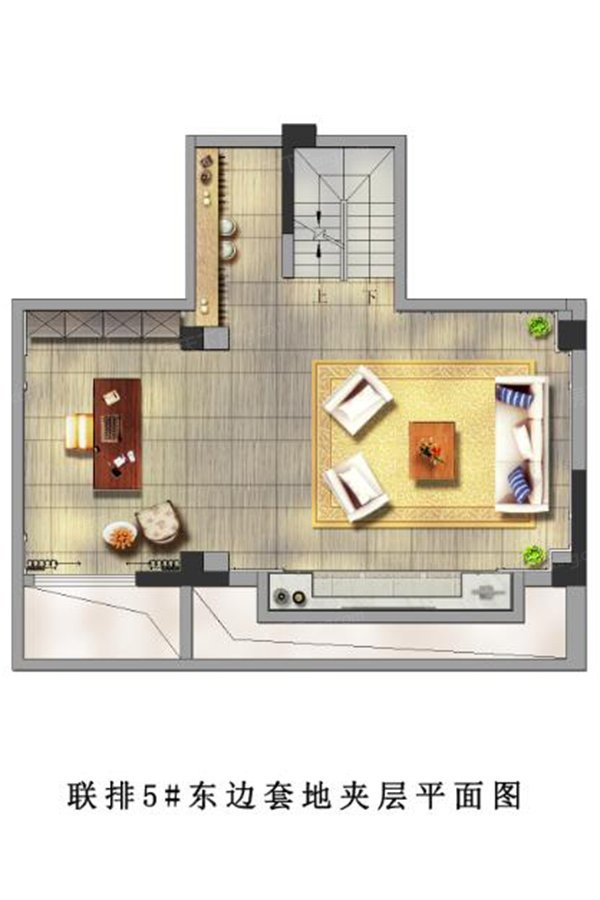 联排5#东边户型
