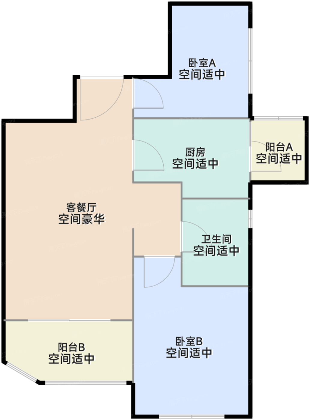 C座11层01单元户型