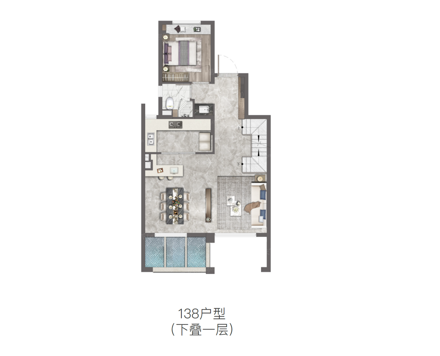 下叠138户型