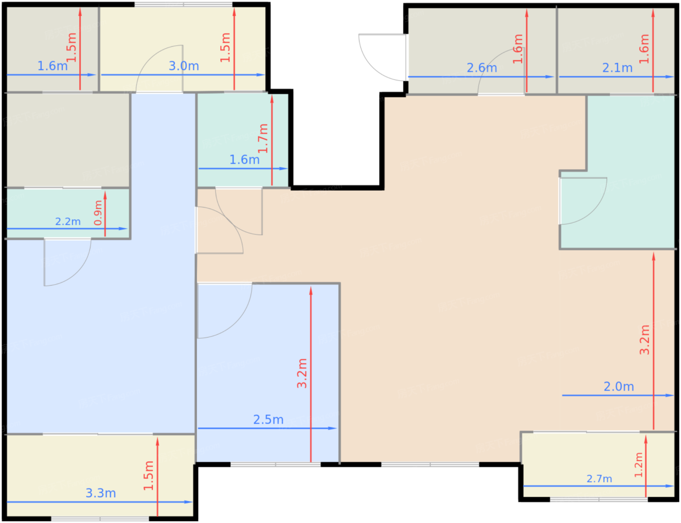 朗悦上叠C’户型