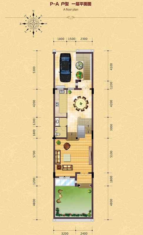 P-A户型