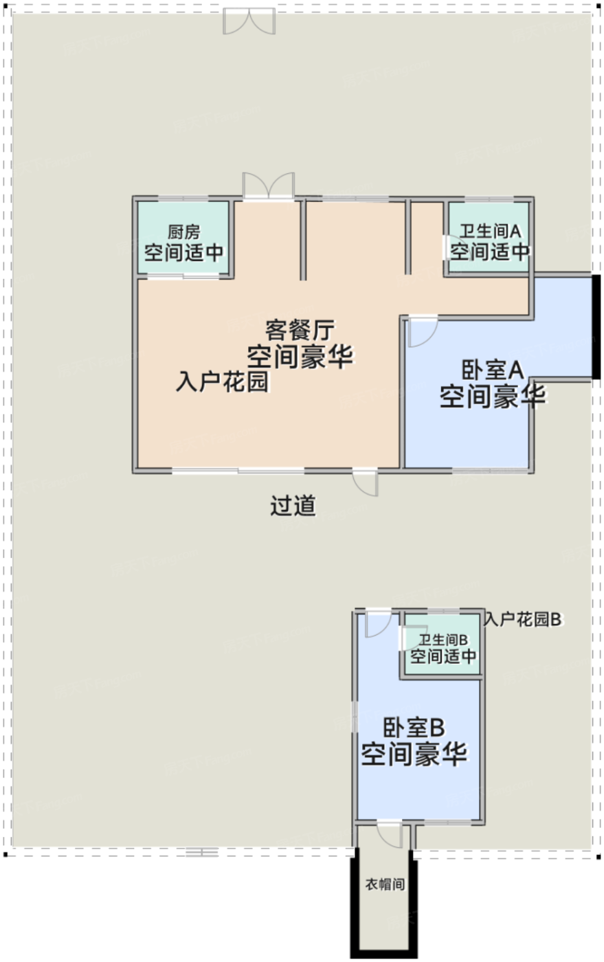 E1’-B户型（1层）