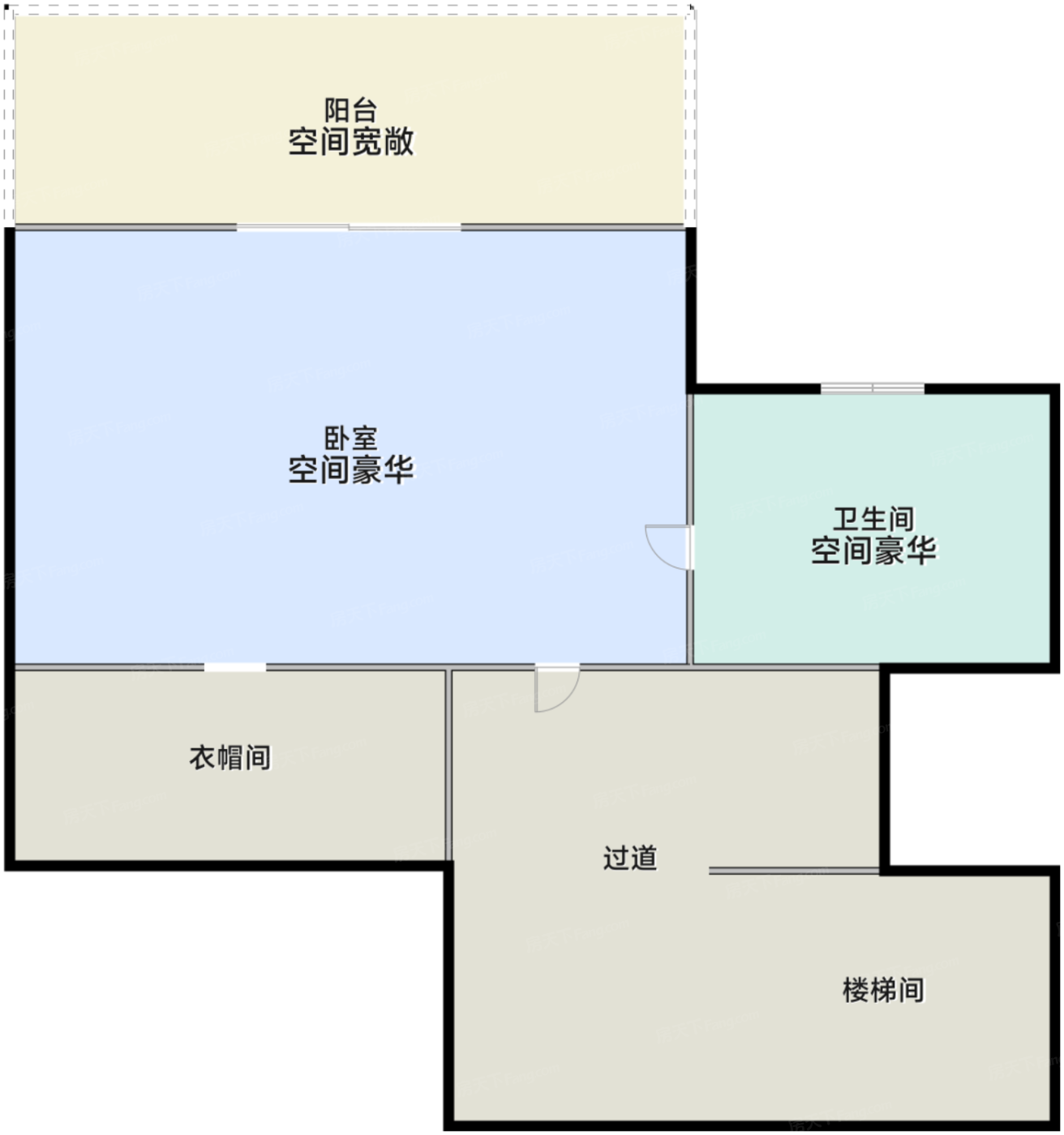 联排别墅地上二层