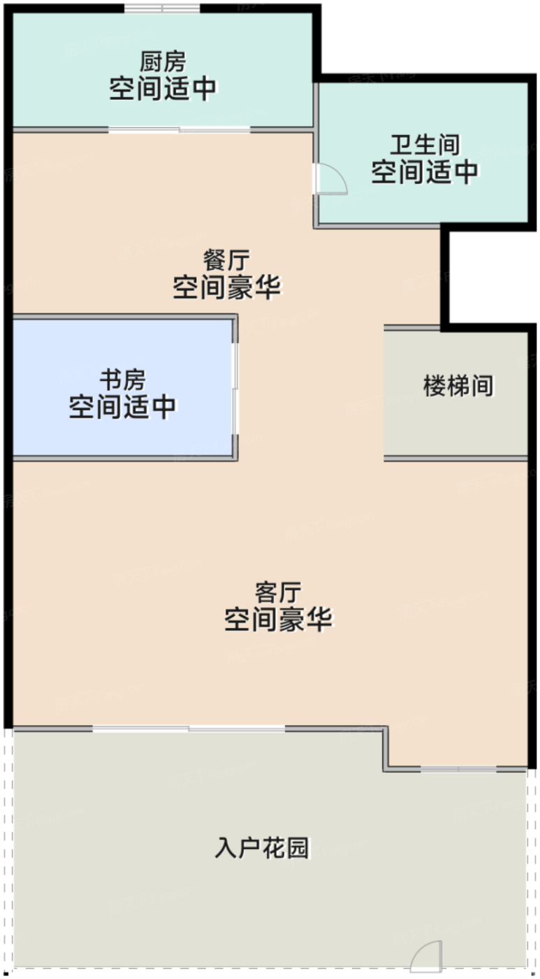 联排别墅地上一层