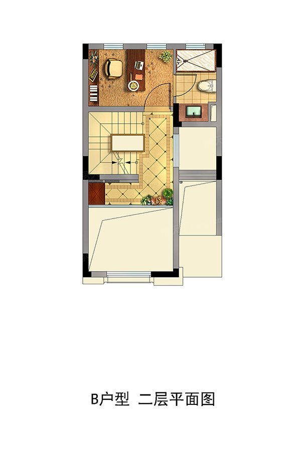 B户型 约82平