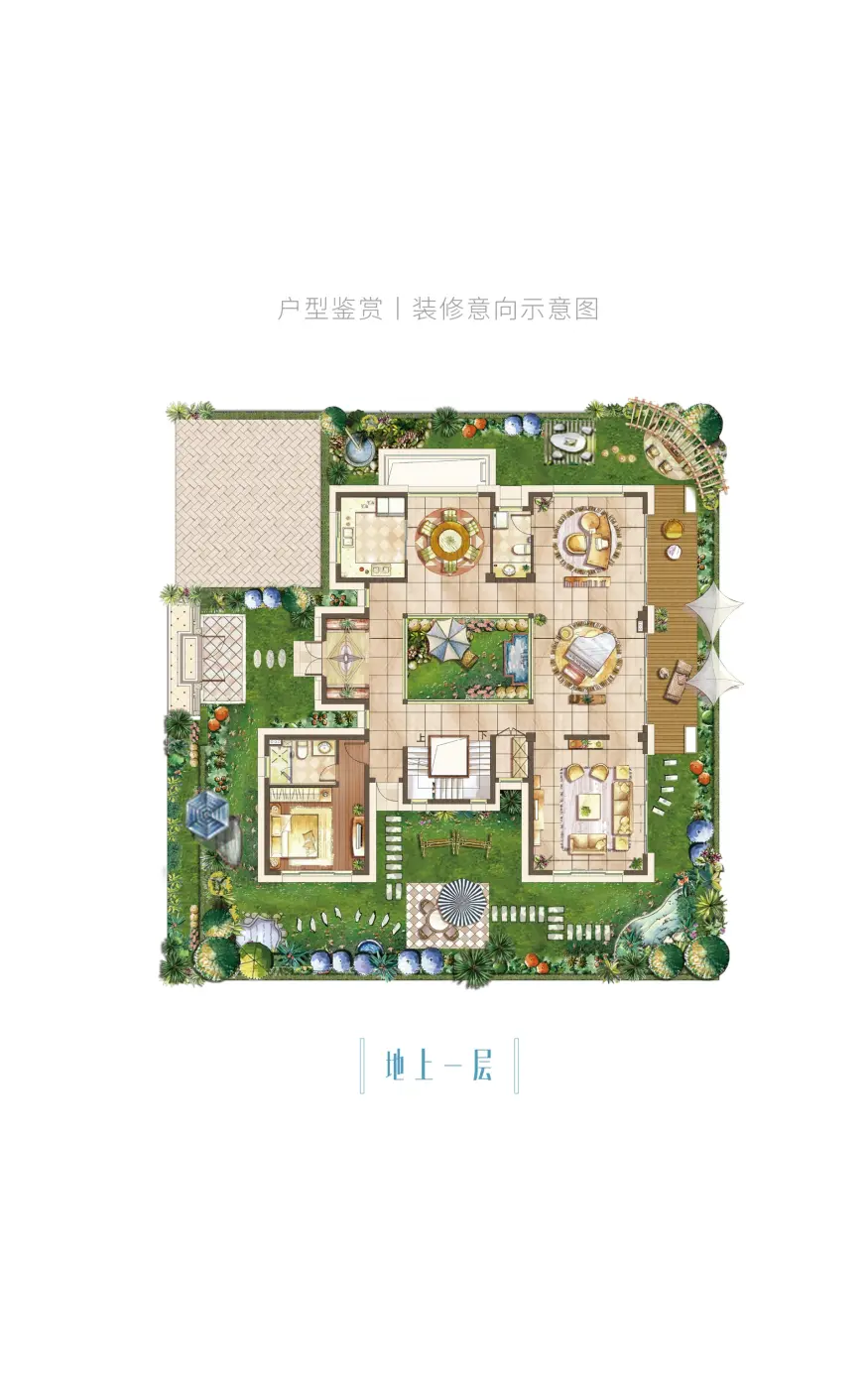 户型图  (D3)   301平