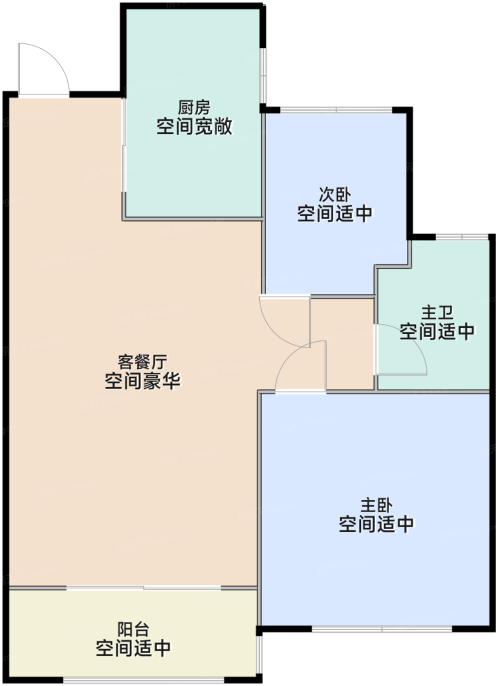 A/A'户型-73.1-73.9㎡