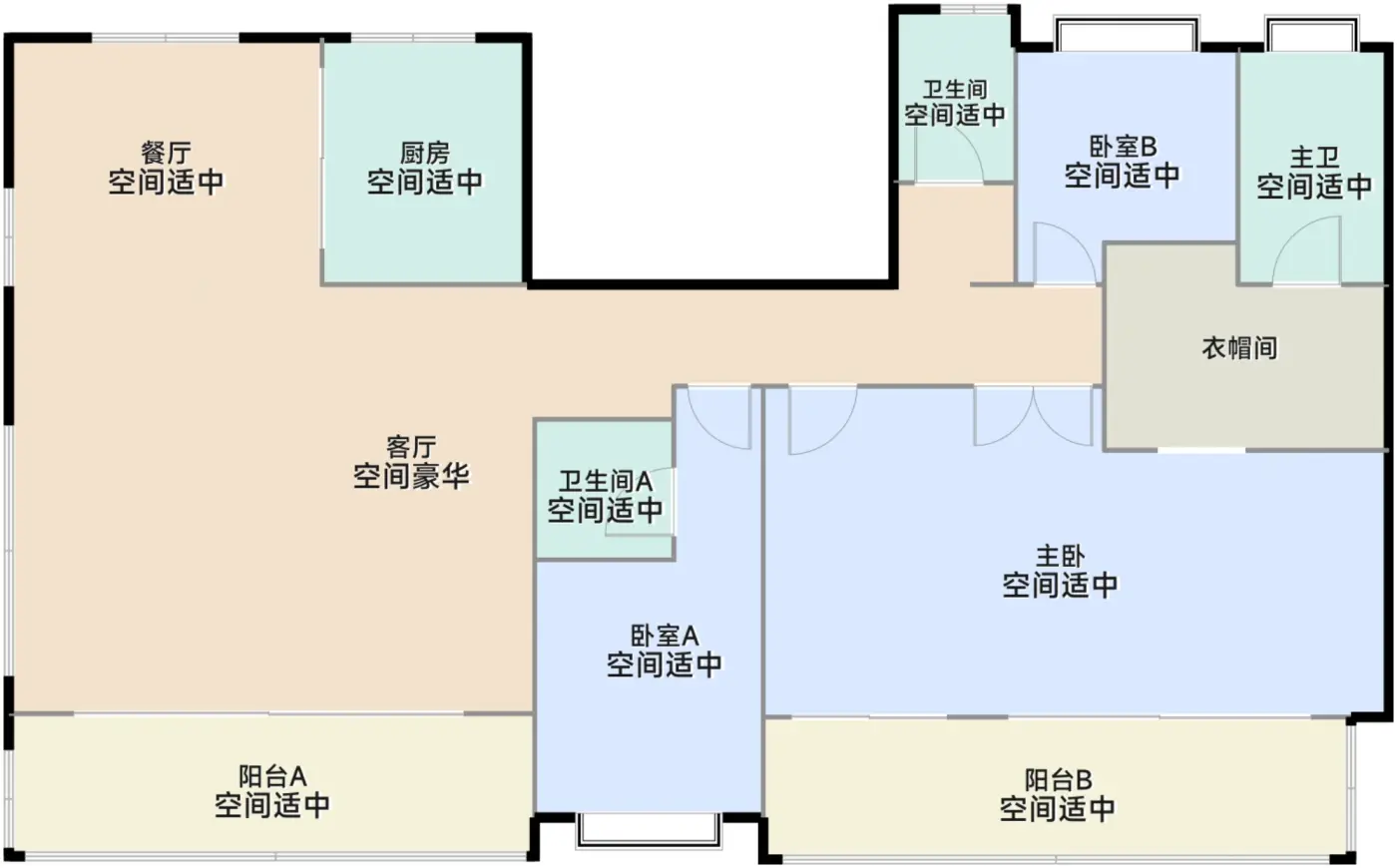 阖颂246小高层户型