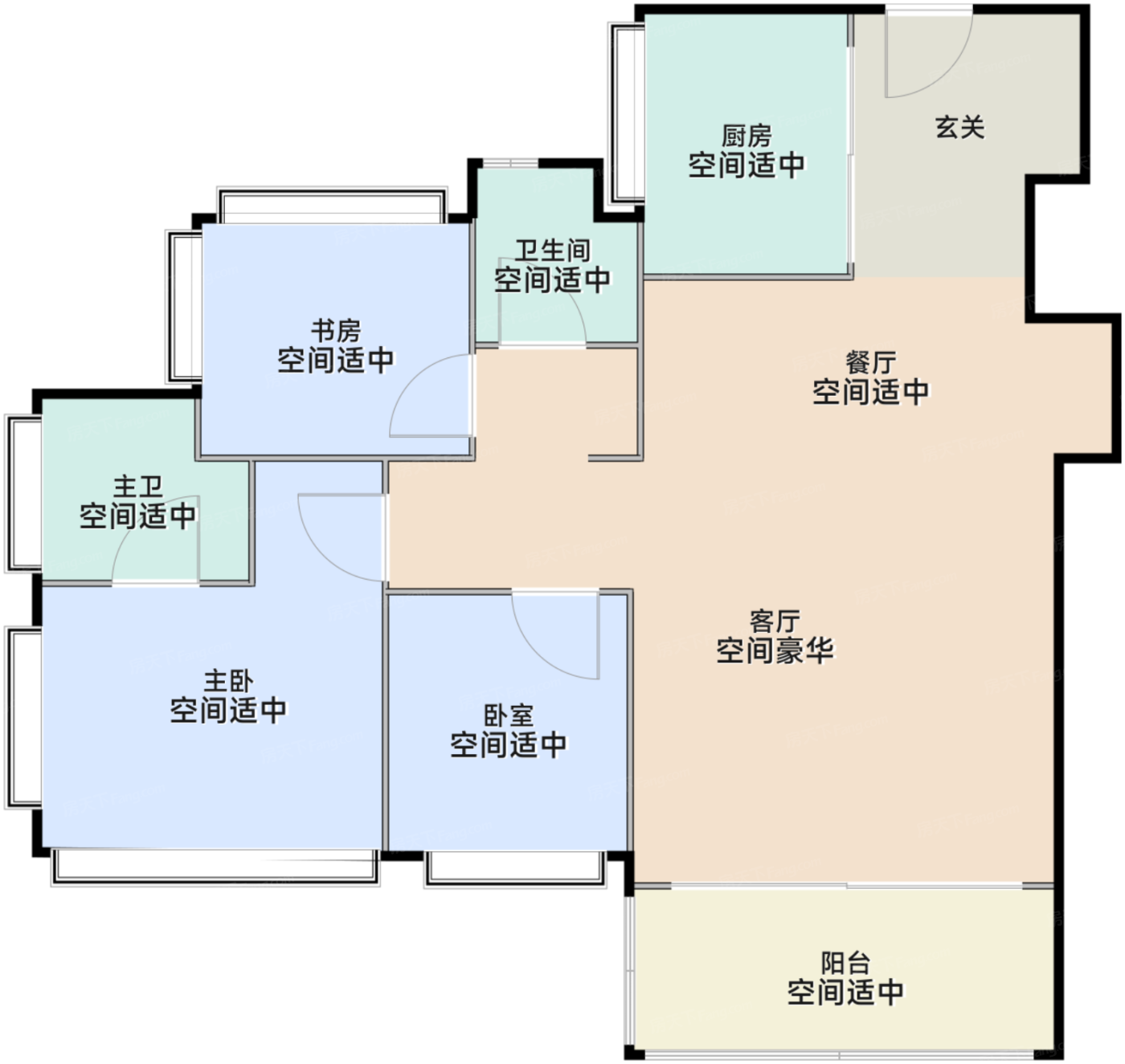 1栋一单元05户型